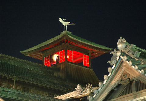 道後温泉本館　赤