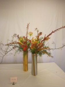 見事な生け花