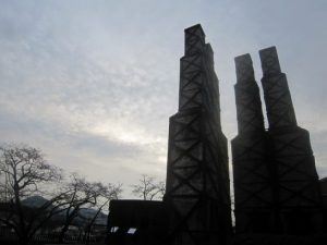 反射炉シルエット