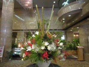 アウィナの生け花