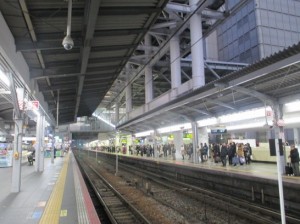 2番ホームを見る