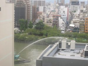 中の島　東はし