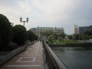 中之島中央公会堂　午後６時過ぎ