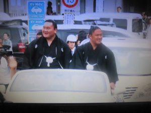 白鵬とパレード