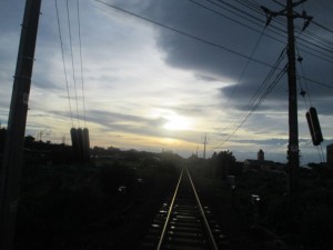 鉄路　午後６時