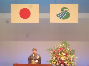 紅雀さんの元気な挨拶