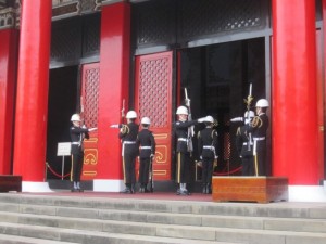 衛兵交代式　最初