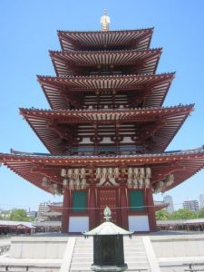 四天王寺　五重塔