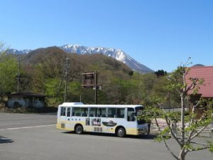 お世話になった町のバス