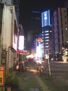 名古屋駅前あたり