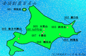 北海道の百名山